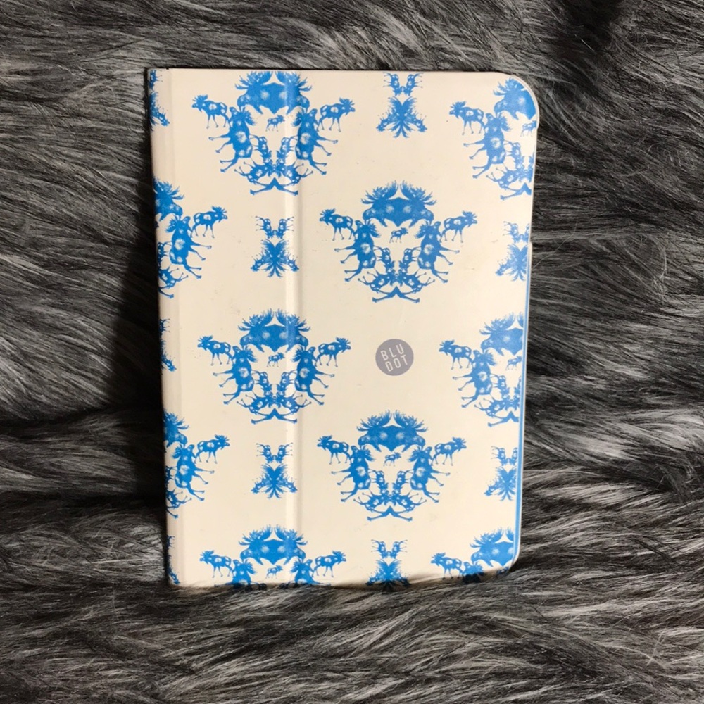 Blue and White IPad Mini Case!